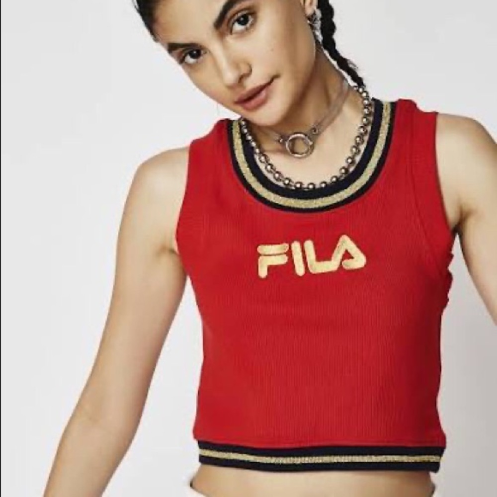 FILA red crop top